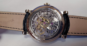 Franck Muller 7 Days Power Reserve Skeleton Men's Watch Model 7042 B S6 SQT WHITE-GOLD Thumbnail 3